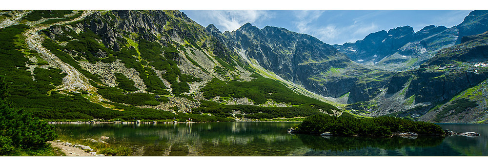 czarny staw gąsienicowy